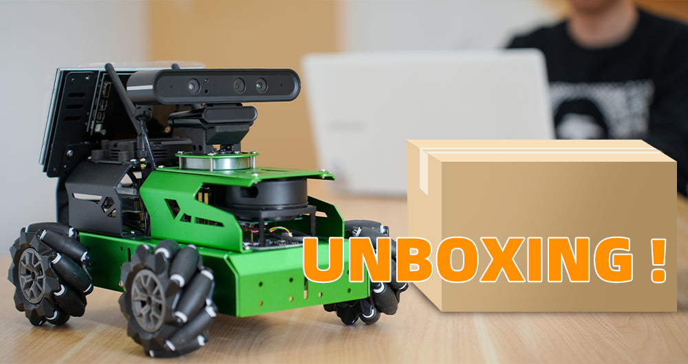 <b>Unboxing & Review - JetAuto ROS Robot Car</b>